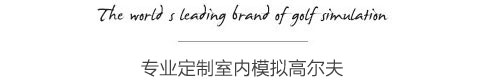 專業定制室內模擬高爾夫